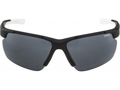 ALPINA Kerékpár szemüveg DEFEY HR fekete-fehér, lencsék: fekete