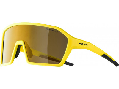 Okulary rowerowe ALPINA RAM HM+ żółte matowe