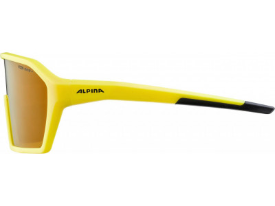 ALPINA Fahrradbrille RAM HM+ gelb matt