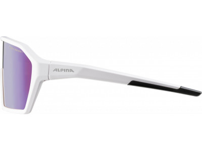 ALPINA Cyklistické okuliare RAM HVLM+ biele matné