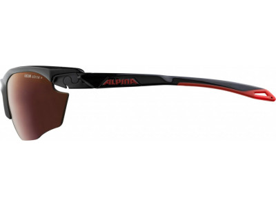 Ochelari de ciclism ALPINA TWIST FIVE HR HM+ negru-rosu