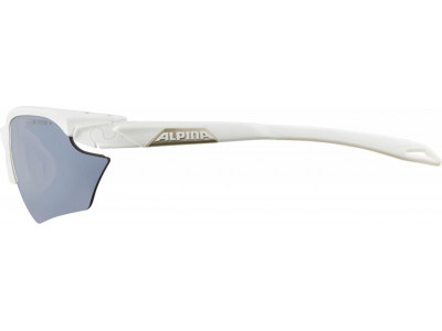 ALPINA Cyklistické okuliare TWIST FIVE HR S HM+ biele matné 