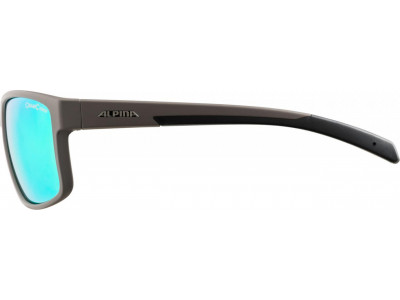 ALPINA szemüveg Nacan I antracitfekete matt, lencsék: neonsárga tükör