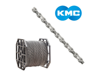 KMC Reťaz X 9-93 strieborno-šedá, rolka 150 m, bez spájacích článkov