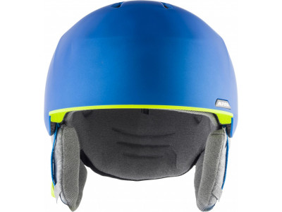 ALPINA ALBONA Lyžařská helma, modro-neon-žlutá mat