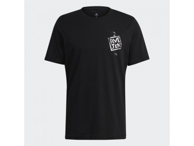 Five Ten Stealth Cat Graphic T-shirt, black