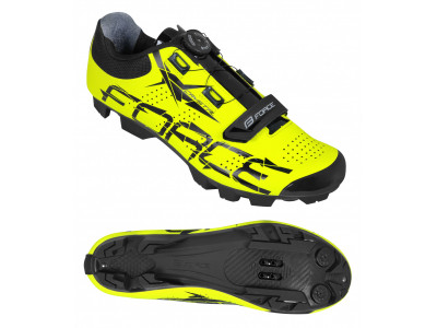 FORCE tretry MTB CRYSTAL, fluo