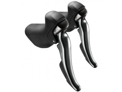 Shimano Tiagra 4700 Dual Control levers, shifting/mesh brakes, 2x10