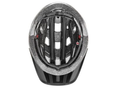 uvex I-vo CC helmet, black/smoke matte