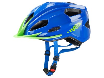 uvex Quatro Junior Kinderhelm blau/grün