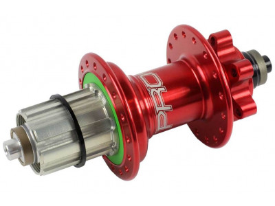 Hope Pro 4 Boost rear hub 148x12 red 32 holes