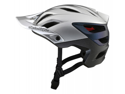 Troy Lee Designs A3 MIPS helma Uno Silver/Electro