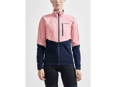 Craft Adv Endurance Hydro dámska bunda, ružová/tmavomodrá