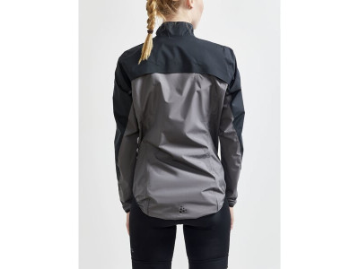 Jachetă damă Craft CORE Endurance Hydro, neagră/gri