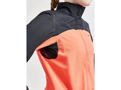 Jachetă damă Craft CORE Endurance Hydro, neagră/roz