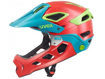 uvex Jakkyl HDE helmet red/petrol mat