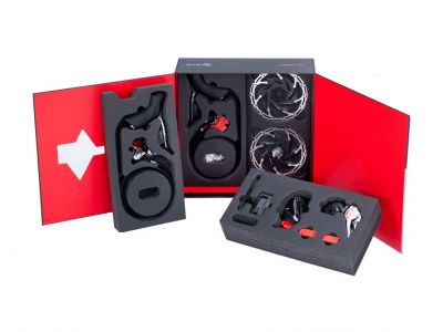 Set SRAM Red e-Tap AXS 2xD1, frontalăa manivele si caseta