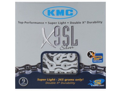 KMC X-9-SL Silver reťaz