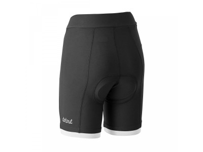 Pantaloni scurti Dotout Instinct W Short (inserție Dot Pro W) pentru damă, negru/alb
