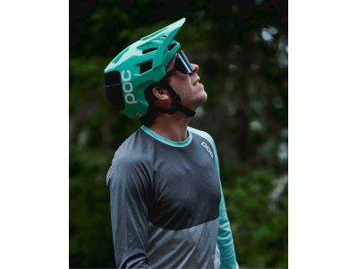 POC Kortal Race MIPS Helmet, fluorite green/matte uranium black