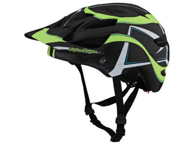 Troy Lee Designs A1 MIPS children&#39;s helmet welter black / green OSFA