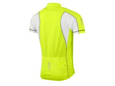 Koszulka rowerowa FORCE T10 kr. Rękaw fluorescencyjny