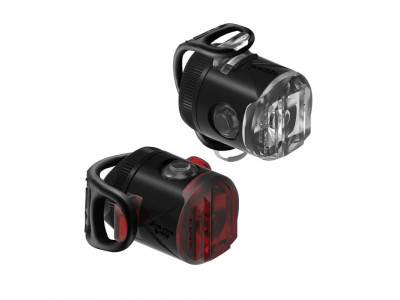 Lezyne Femto USB Drive Set von Lichtern, schwarz