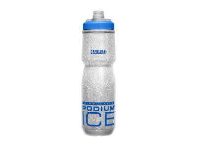 CamelBak Podium Ice Insulated Bottle, 620ml, Silver/Oxford
