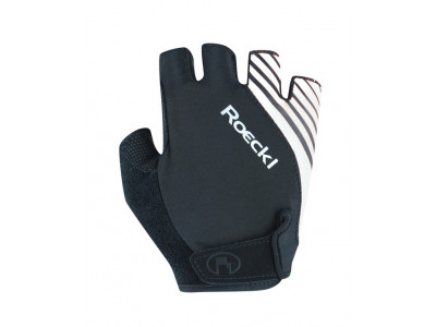 ROECKL cyklistické rukavice Naturns černo-bílé