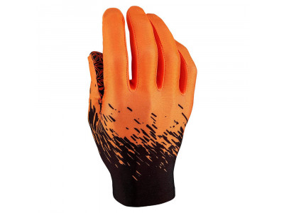 Długie rękawiczki Supacaz SupaG w rozmiarze Black/Neon Orange PRÓBKA