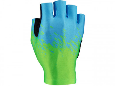 Supacaz SupaG krátke rukavice Neon Green /Neon Blue veľ. XL VZORKA