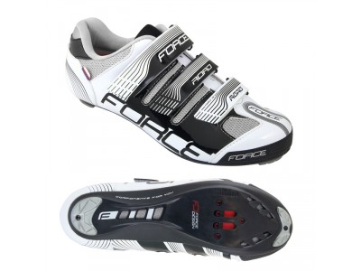 FORCE Road road shoes black and white
