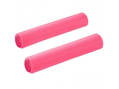 Supacaz Siliconez grippy neon pink sample