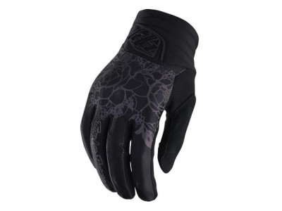 Mănuși de lux Troy Lee Designs pentru femei, negru floral