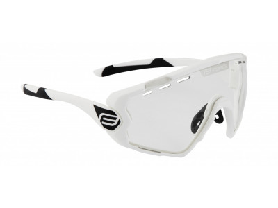 Force Ombro glasses, white matte, photochromic