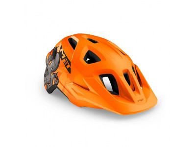 MET ELDAR Junior-Helm, Oktopus/Orange