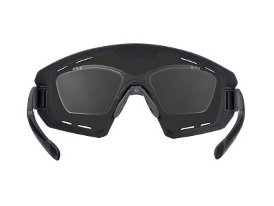 FORCE Ombro Plus okuliare, čierna matná/čierne sklá