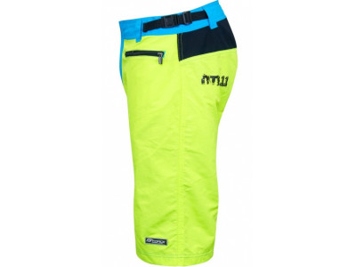 FORCE MTB-11 Shorts mit Fluo-Einlegesohle