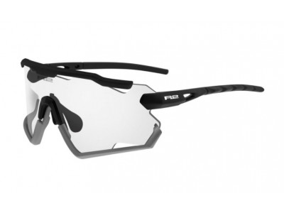 R2 Diablo glasses, matte black/dark gray, photochromic lenses
