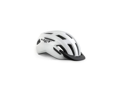 Kask MET ALLROAD, biały mat