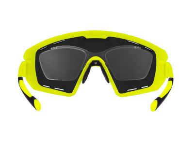 FORCE  Ombro Plus Brille, fluo matt/schwarze Laser-Gläser