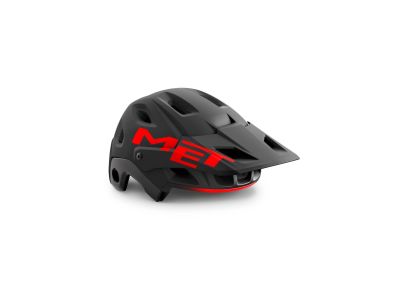 MET PARACHUTE MCR MIPS Helm, schwarz/rot