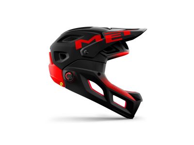 MET PARACHUTE MCR MIPS helmet, black/red