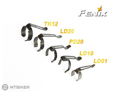 Fenix replacement clip for E18R luminaire