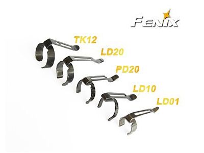 Fenix spare clip for LD12 / LD10 and HL50 luminaires