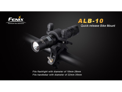 Fenix ALB-10 lámpatartó konzol kerékpárra