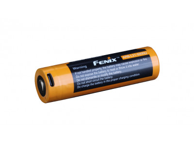Fenix rechargeable battery 21700 5000 mAh with USB-C (Li-Ion)
