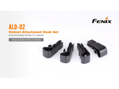 Fenix ALD-02 handles for attaching headlamps to the helmet