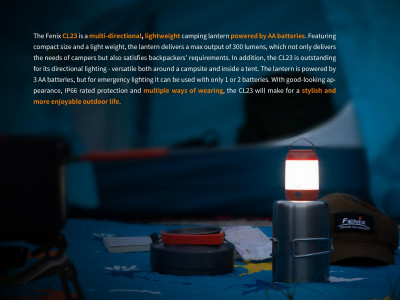Fenix ​​CL23 hordozható lámpa