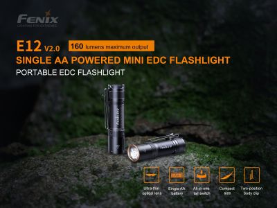 Lanterna Fenix ​​​​E12 V2.0